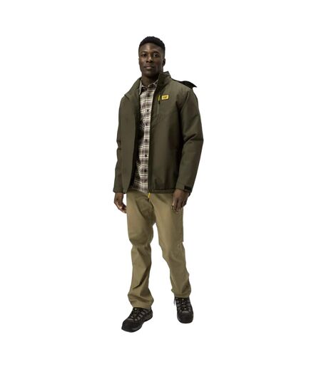 Unisex Adult Lightweight Insulated Jacket Moss Caterpillar