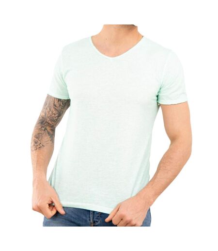 T-shirt Vert d'Eau Homme Paname Brothers Tom - L