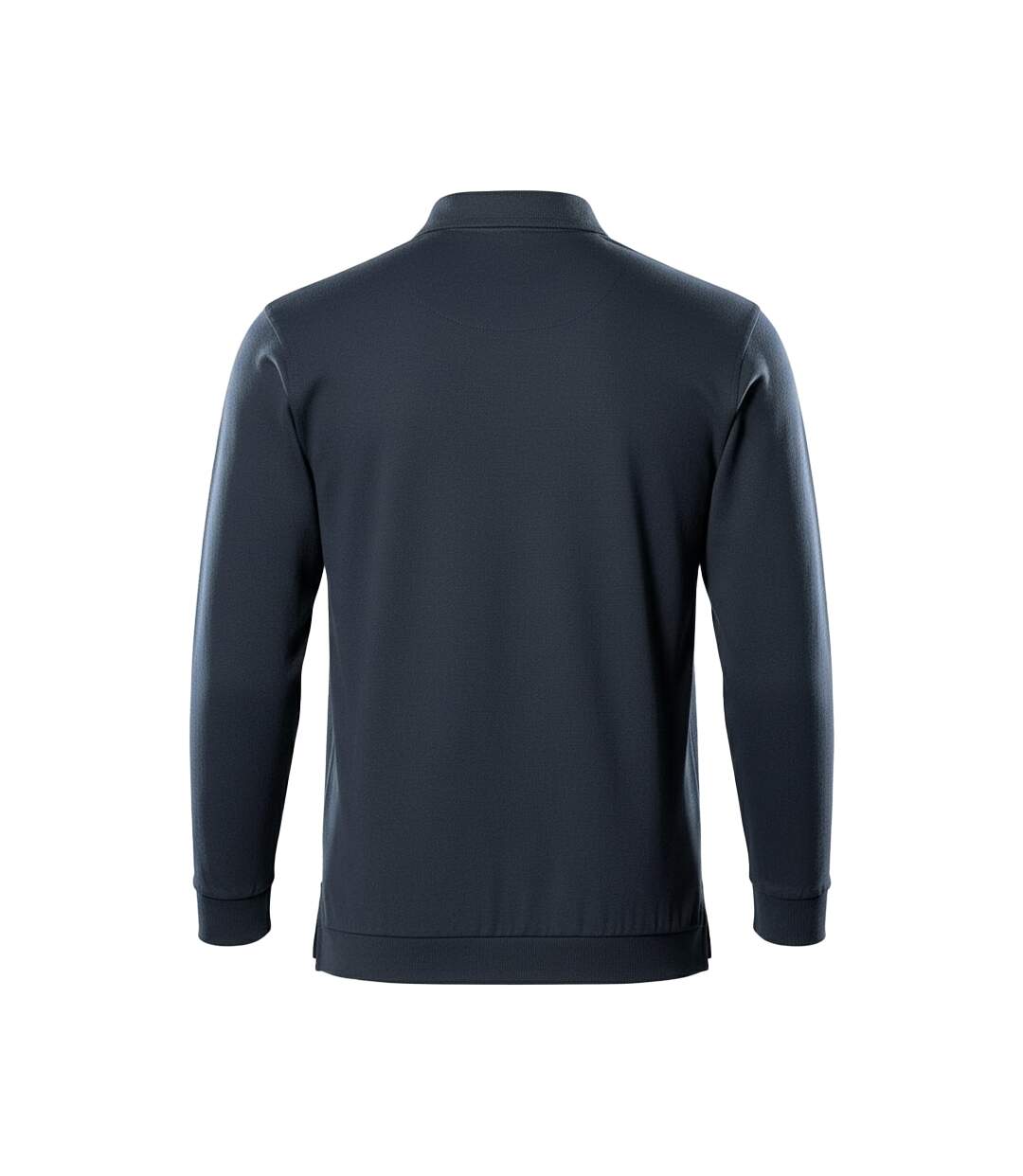 Mens Trinidad Crossover Polo Sweatshirt Dark Navy Mascot-2