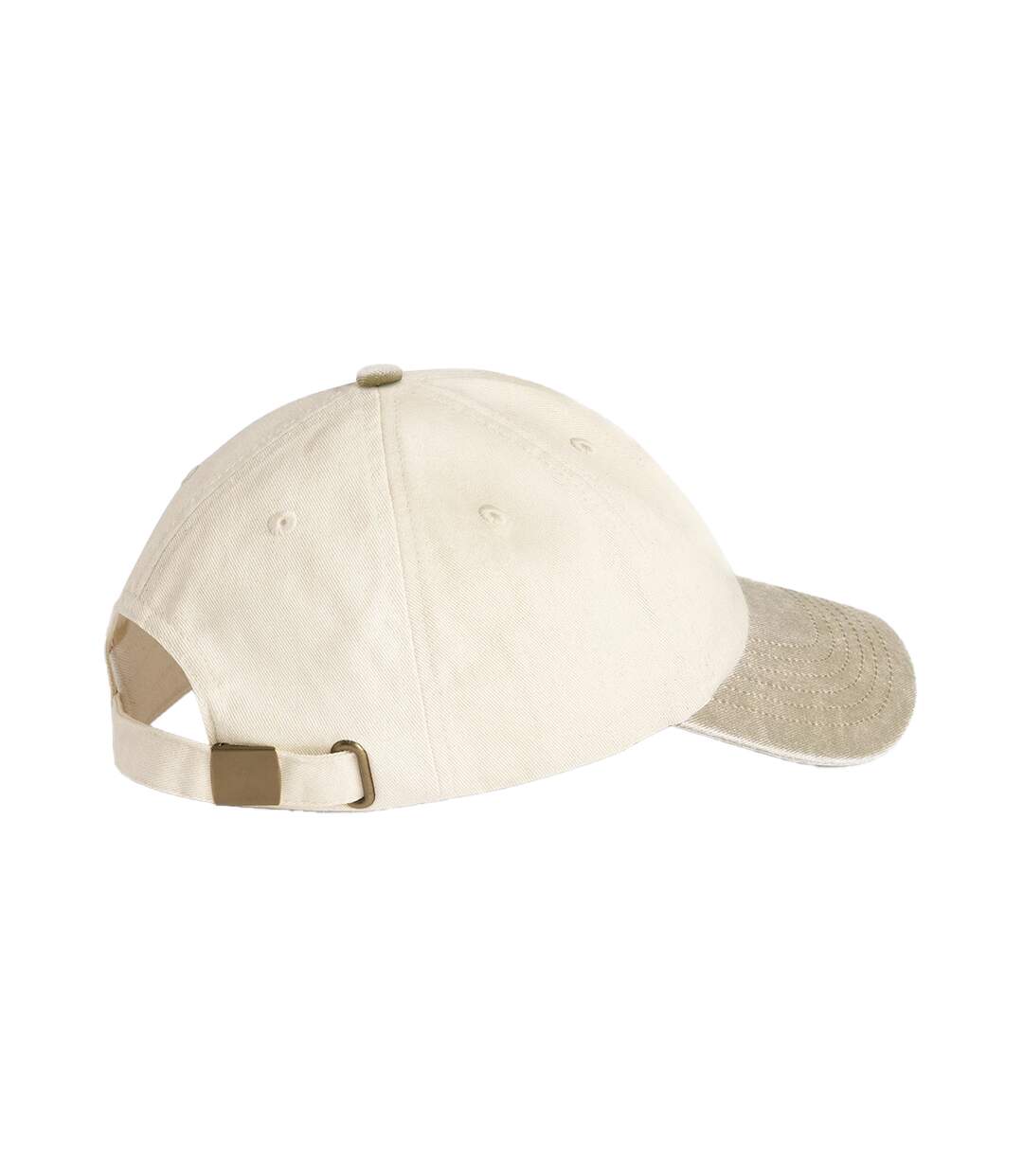 Casquette De Baseball Motif Contrasté Adulte Naturel Sable Du Désert Beechfield-2