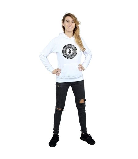 Disney - Sweat à capuche ALICE IN WONDERLAND CIRCLE - Femme (Blanc) - UTBI2292