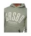 Mens Hallfell Hoodie Olive Crosshatch-4