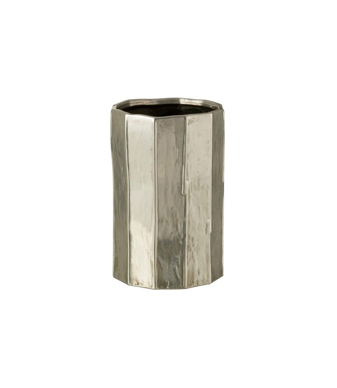 Cache-Pot Design Ary 30cm Argent-1