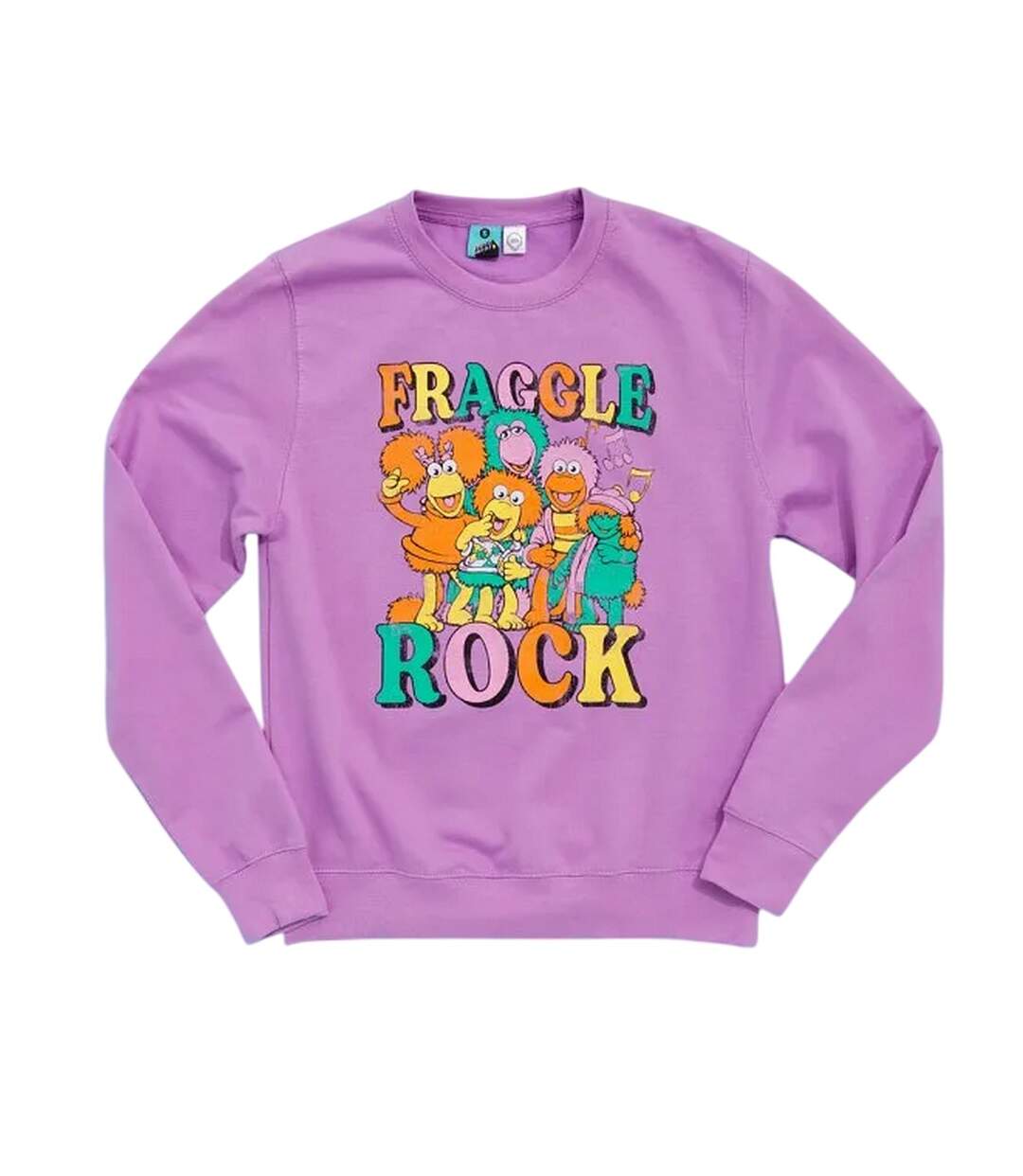 Sweatshirt Unisexe Adulte Danse Rose Pâle Fraggle Rock-1