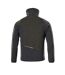 Mens Advanced Knitted Full Zip Jacket Moss Green Black Mascot-2