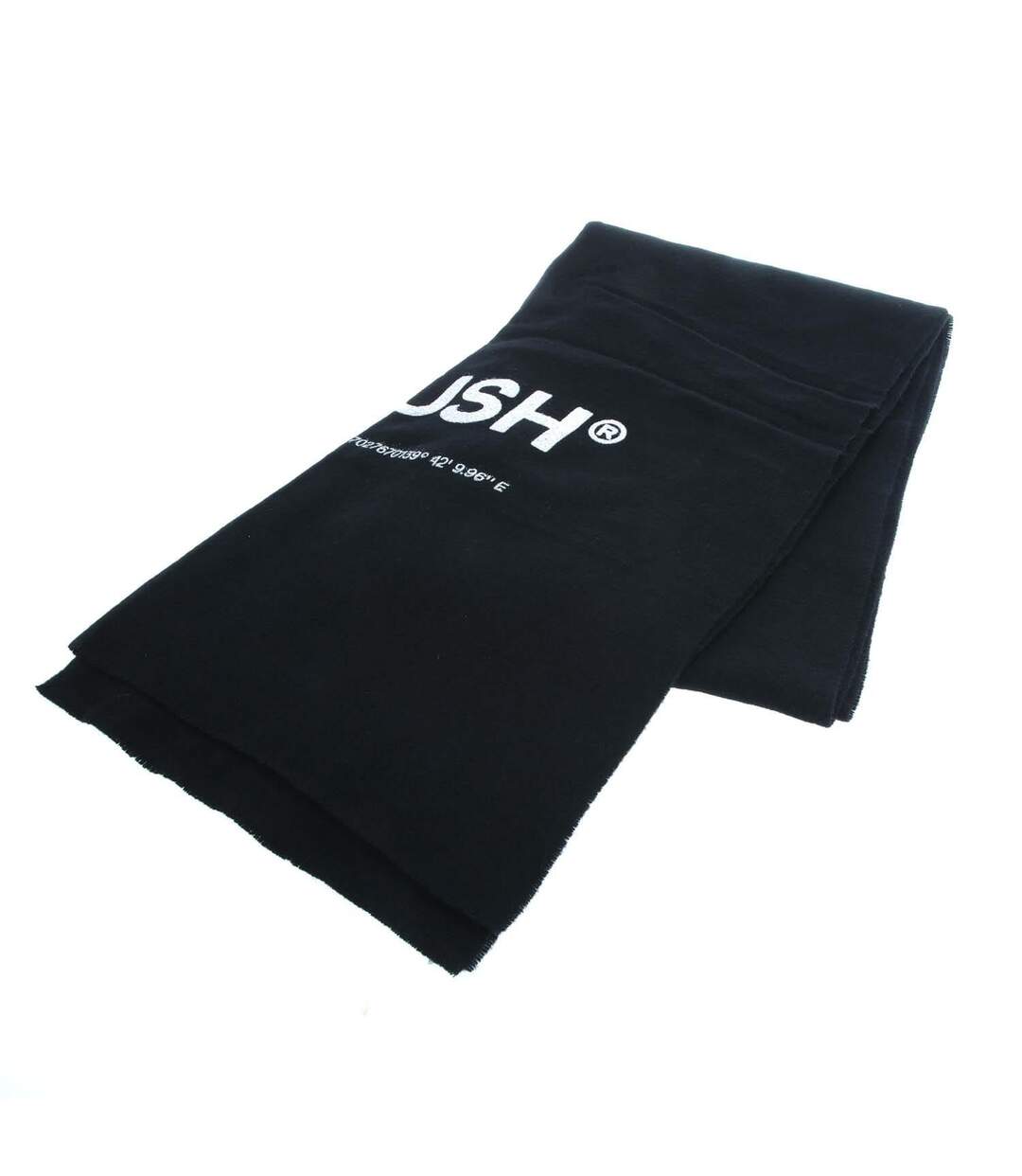 Logo Scarf One Size Black White Ambush-2