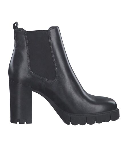 Bottine à Talon Cuir Tamaris