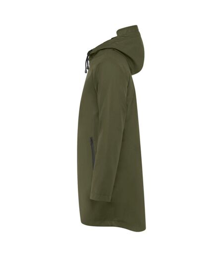 Roly Mens Sitka Waterproof Raincoat (Dark Military Green) - UTPF4243