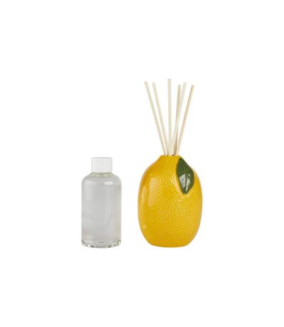 Diffuseur de Parfum Citron en Céramique Yucatan 150ml Jaune