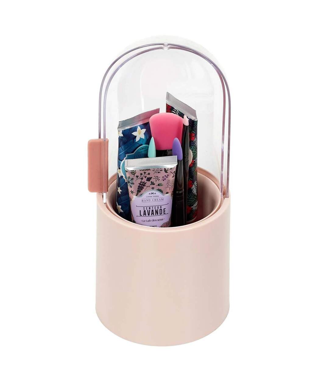 Organisateur Cosmétique Ouverture 22cm Rose-5