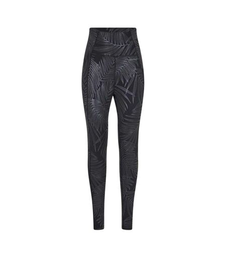 Legging Motif/style Brillant Core Femme Noir USA Pro