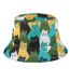 Unisex Adult Cats Bucket Hat Multicoloured Multicoloured Spiral-2