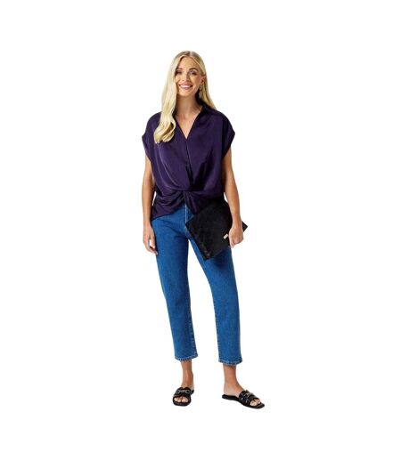 Haut Femme Violet Sombre Biba