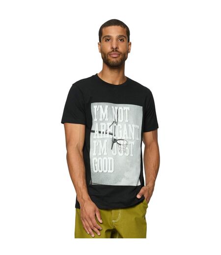 T-shirt I'm Not Arrogant I'm Just Good Homme Noir Mister Tee