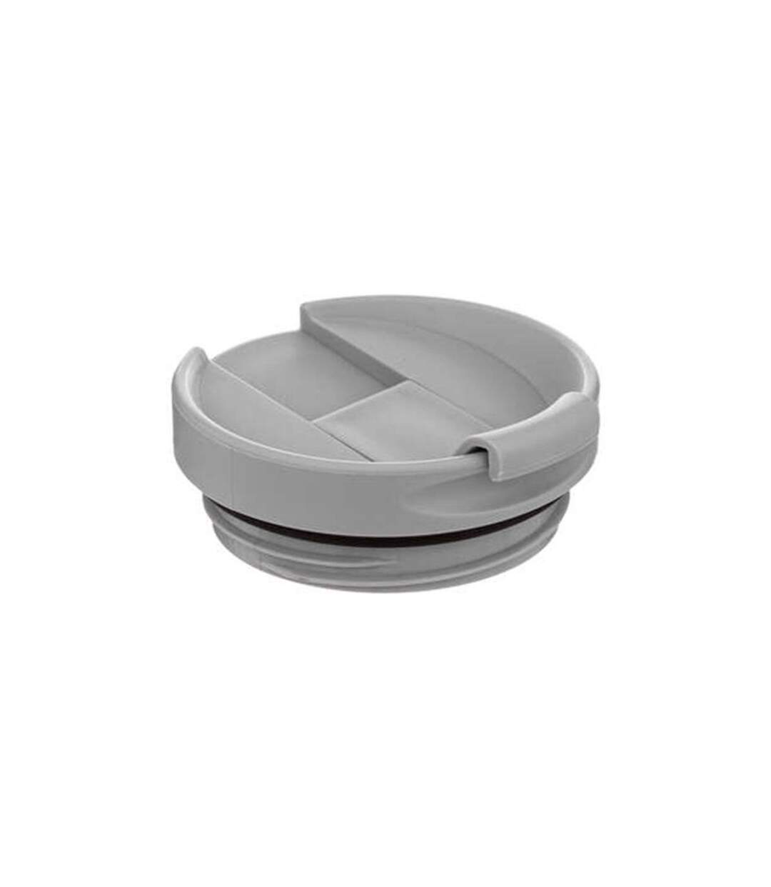 Mug Isolant Hermétique Silicone 0,25L Gris-4