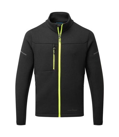Mens Technical Fleece Jacket Black Portwest