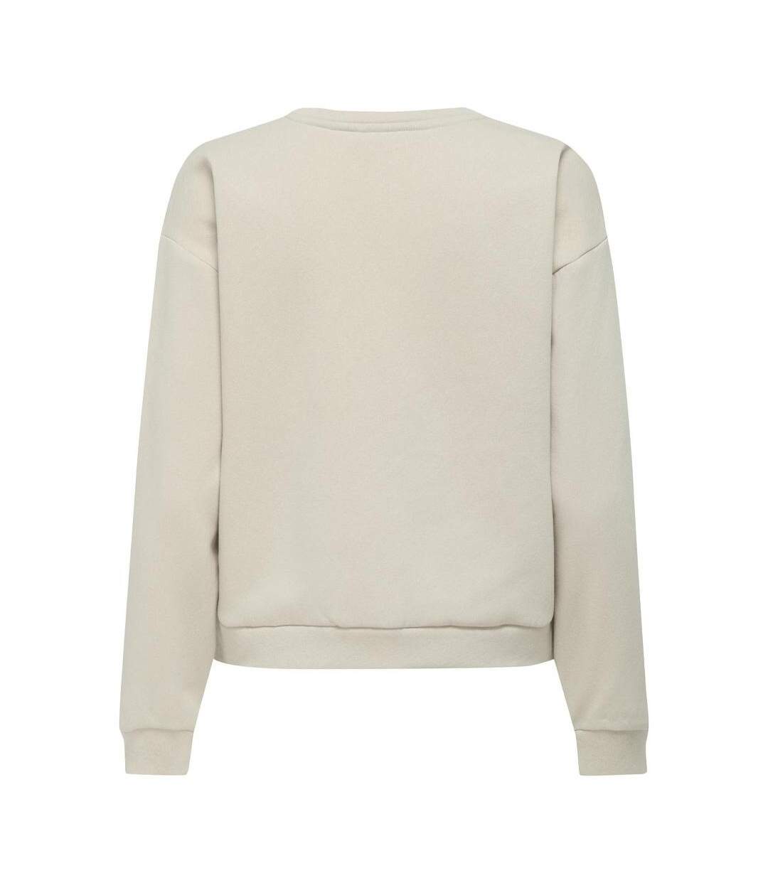 Sweat beige femme only calli-2