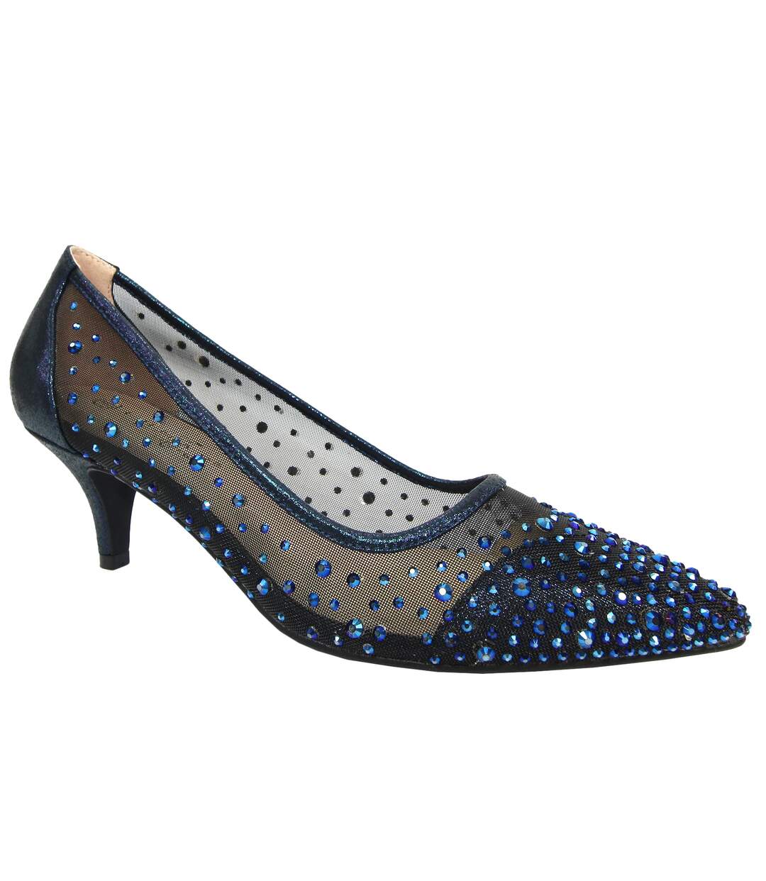 Escarpins alisha femme bleu marine Lunar-1