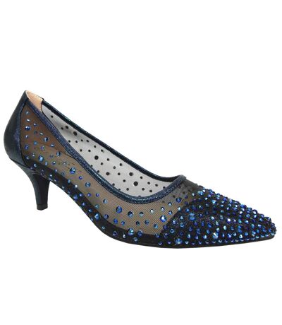 Escarpins alisha femme bleu marine Lunar