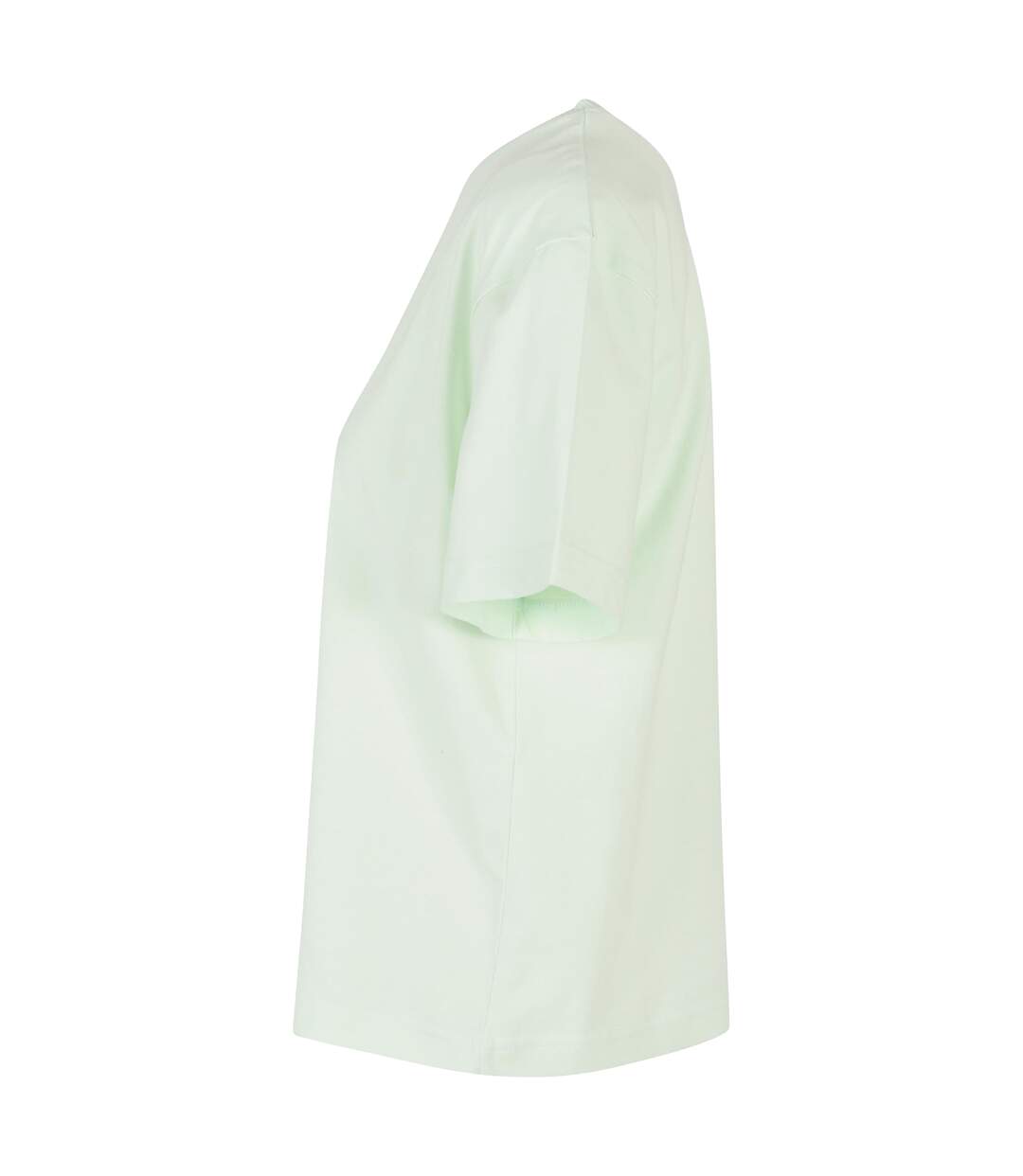 T-shirt Basic Femme Menthe Clair Build Your Brand-3