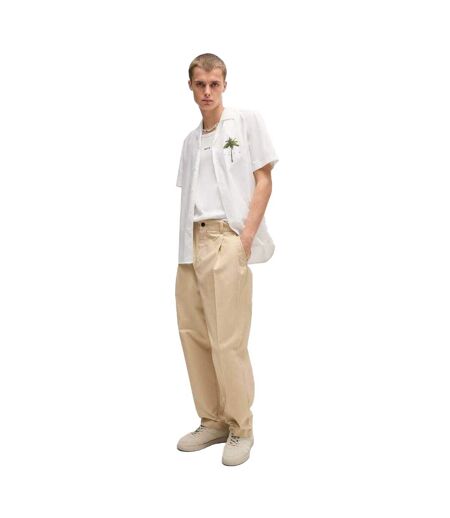 Pantalon Homme Beige Hugo