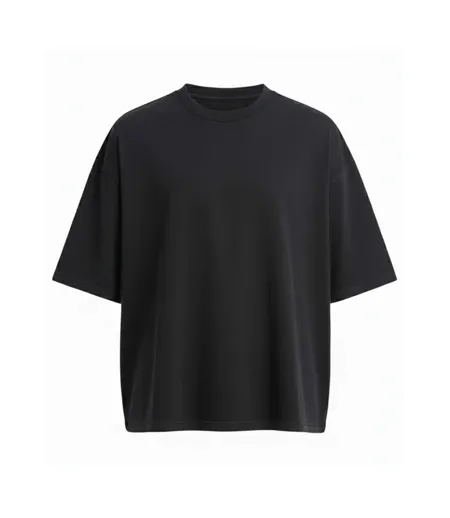 T-shirt Motif/style Rectangulaire Homme Noir Sombre Awdis