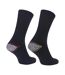 Pack Of 12  Mens Heavy Duty Work Socks  Black Grey Iron Mountain-4