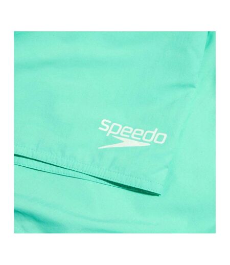 Mens Essential Logo Swimming Swim Shorts Green Speedo