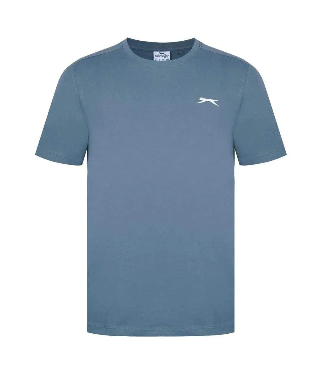 T-shirt Motif/style Logo 3d Homme Ardoise Slazenger-1