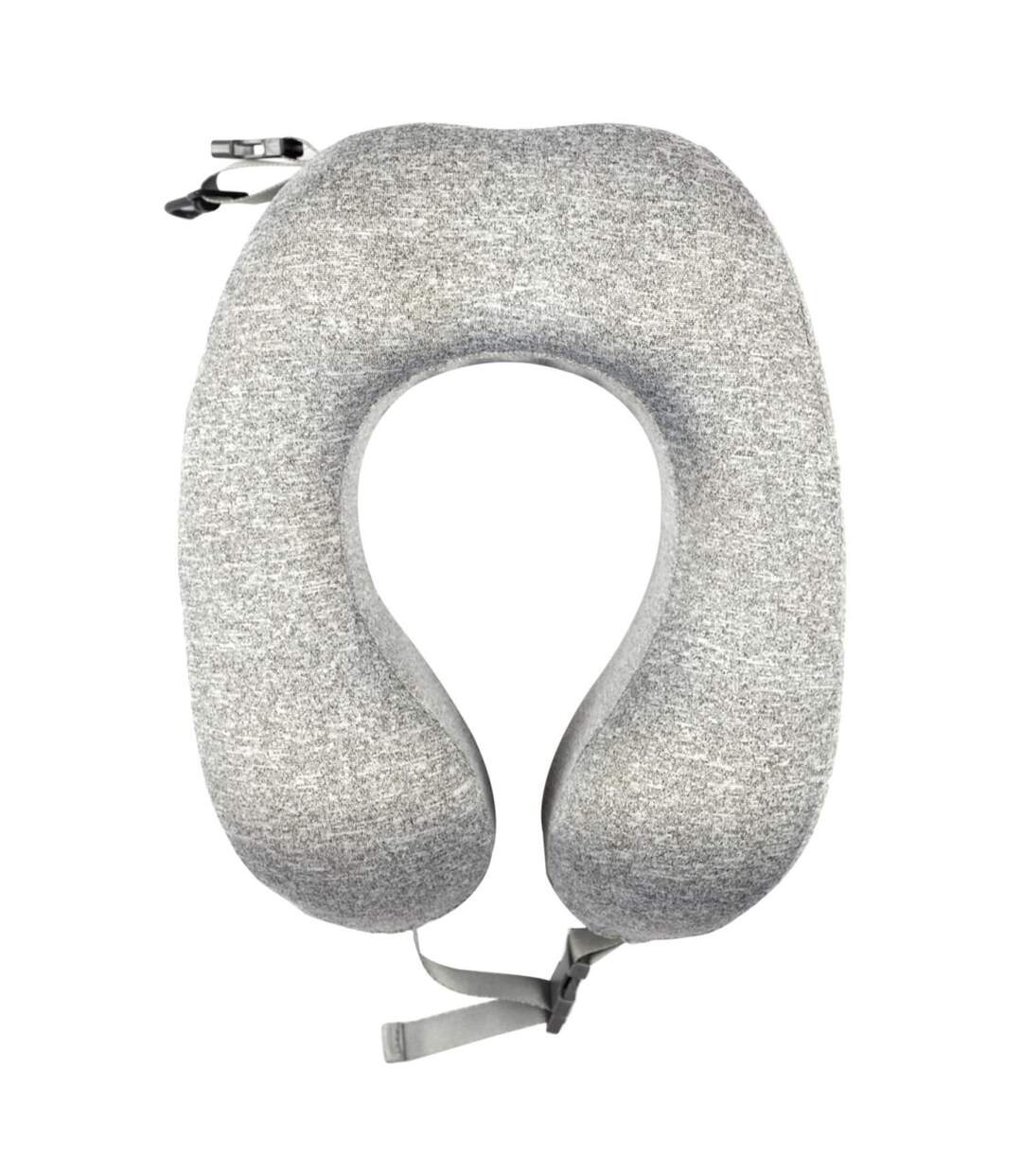 Coussin de Voyage Mémoire de Forme 27cm Gris-1