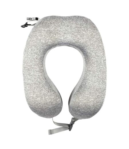 Coussin de Voyage Mémoire de Forme 27cm Gris