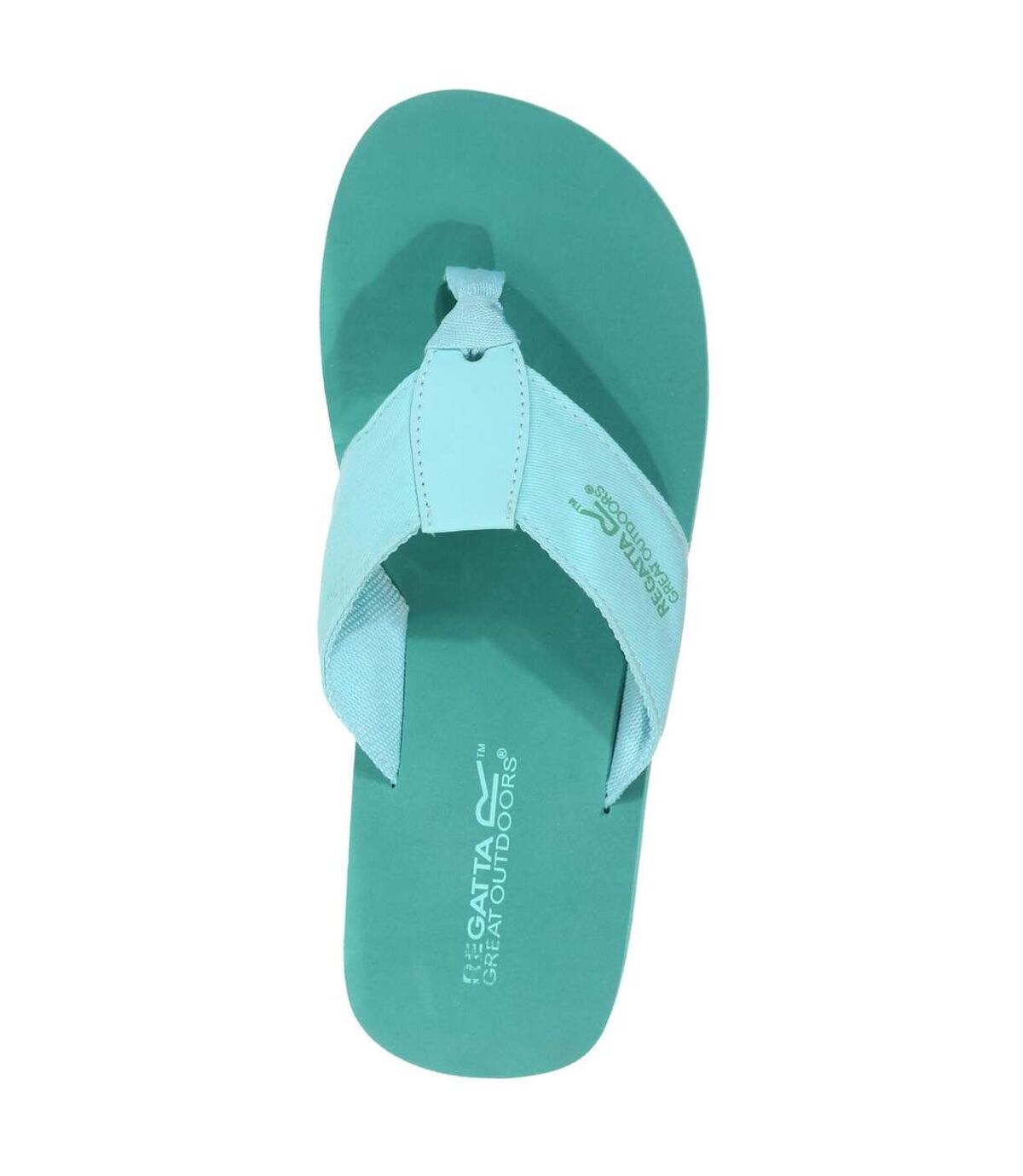 Regatta Womens/Ladies Catarina Flip Flops (Turquoise/Ocean Wave) - UTRG4268