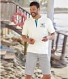 Men's Light Grey Cargo Shorts Atlas For Men