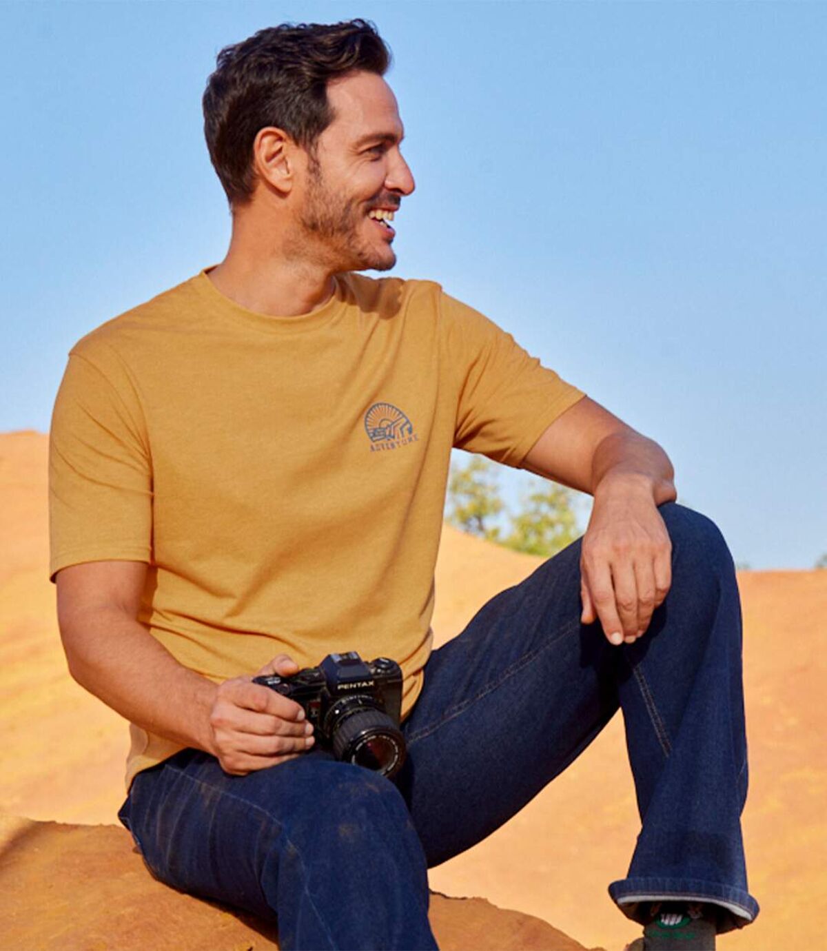 3er-Pack T-Shirts Adventure Atlas For Men
