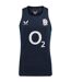 Débardeur Motif/style England Red Roses Homme Bleu Foncé Gris Foncé Castore-1