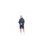 Mens Janscore All-over Print Lightweight Hooded Jacket Blue Crosshatch-1