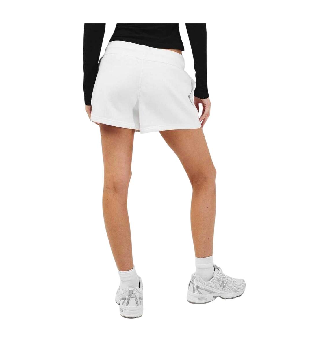 Short De Jogging Motif/style Logo Femme Blanc Jack Wills-2