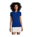 SOLS Womens/Ladies Phoenix Short Sleeve Pique Polo Shirt (Ultramarine) - UTPC2783