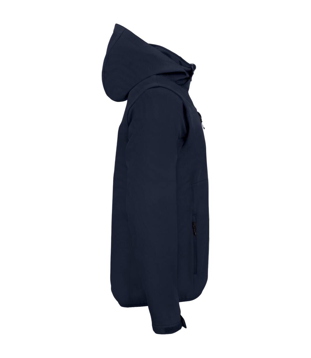 Veste Softshell Manches Amovibles Classic Adulte Bleu Marine Foncé Clique-4