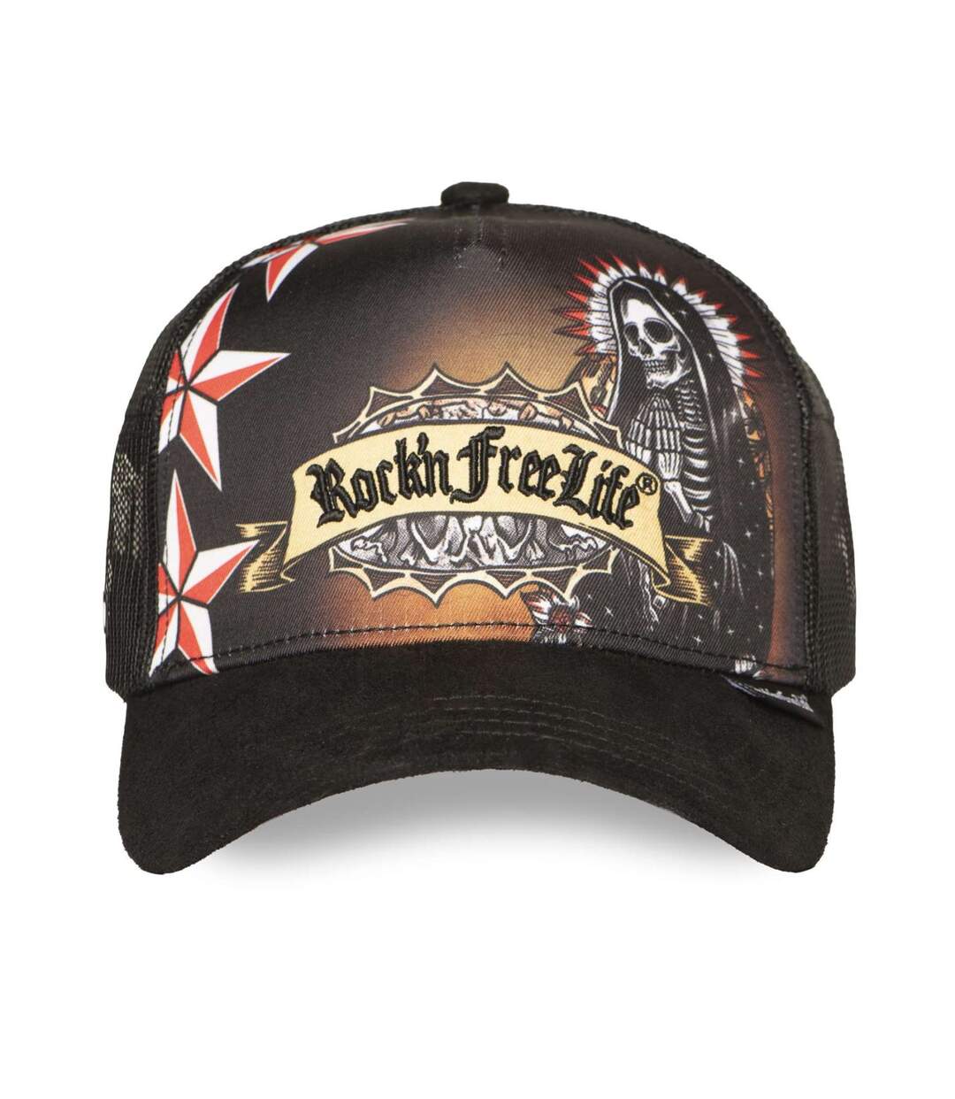 Casquette trucker avec filet bi-matière Preac Rock'n Free Life-2