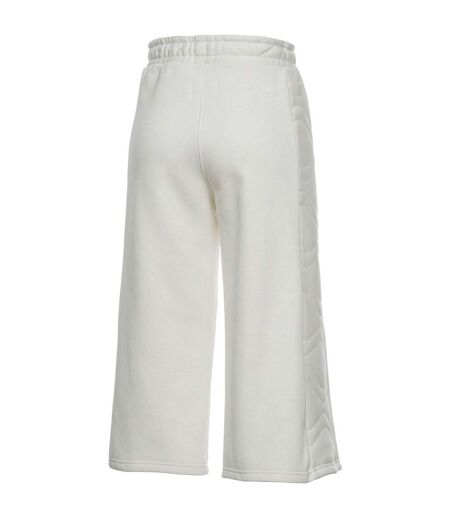 Womens/ladies Wide Leg Culottes White Puma