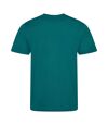 Just Cool Mens Performance Plain T-Shirt (Jade)