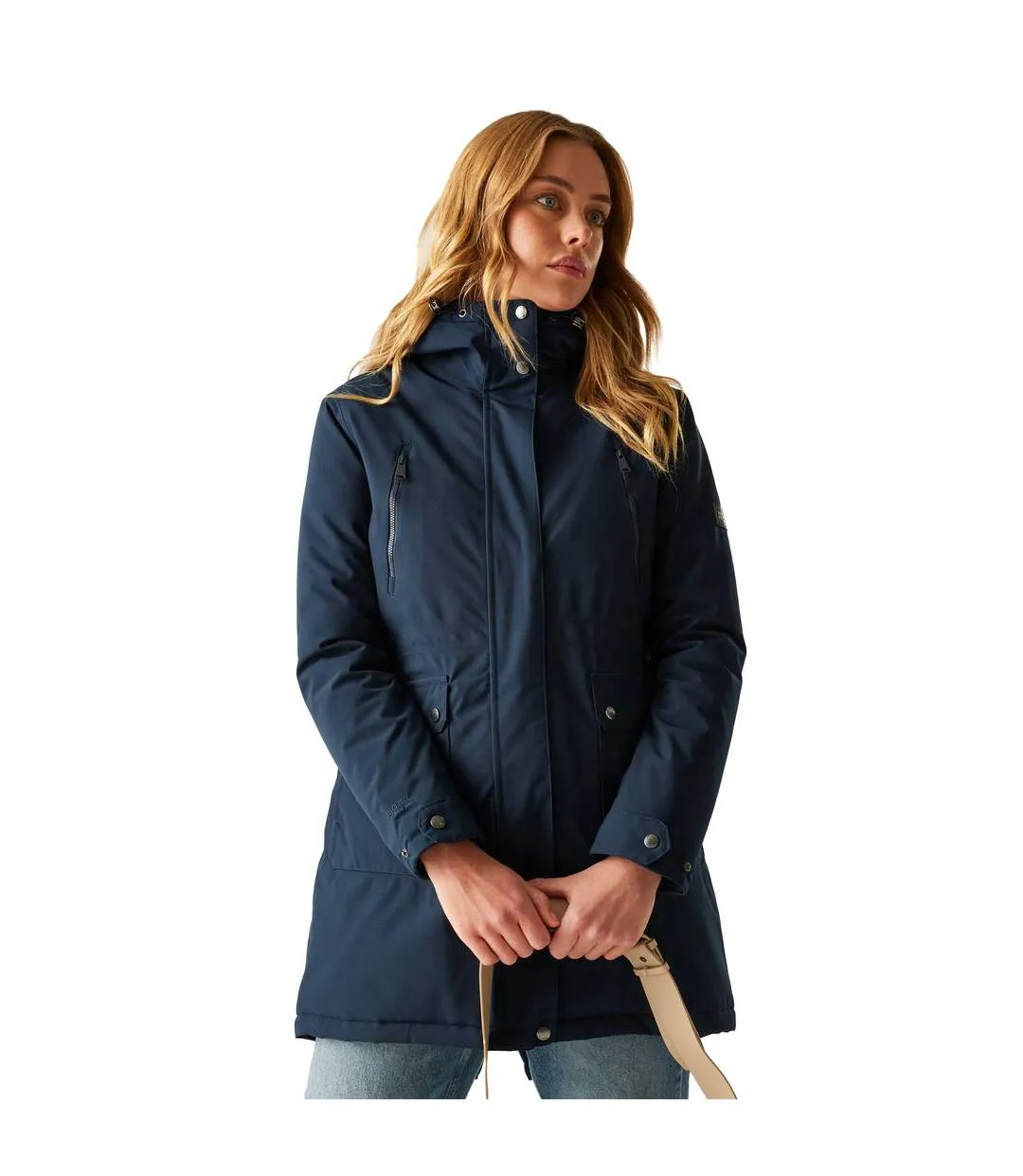 Veste Imperméable Valenta Femme Bleu Marine Regatta-1