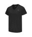 T-shirt Motif/style Uni Femme Noir USA Pro-3