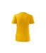 T-shirt Motif/style Classique Femme Jaune Foncé Malfini-2