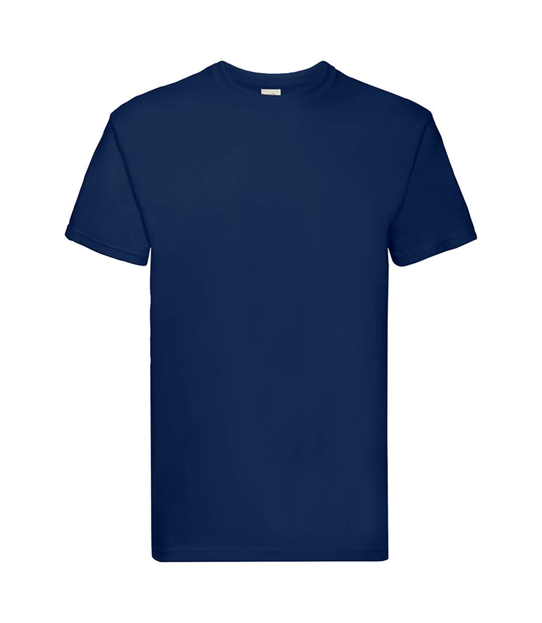 Fruit Of The Loom Mens Super Premium Short Sleeve Crew Neck T-Shirt (Navy) - UTBC333-1