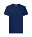 Fruit Of The Loom Mens Super Premium Short Sleeve Crew Neck T-Shirt (Navy) - UTBC333-1