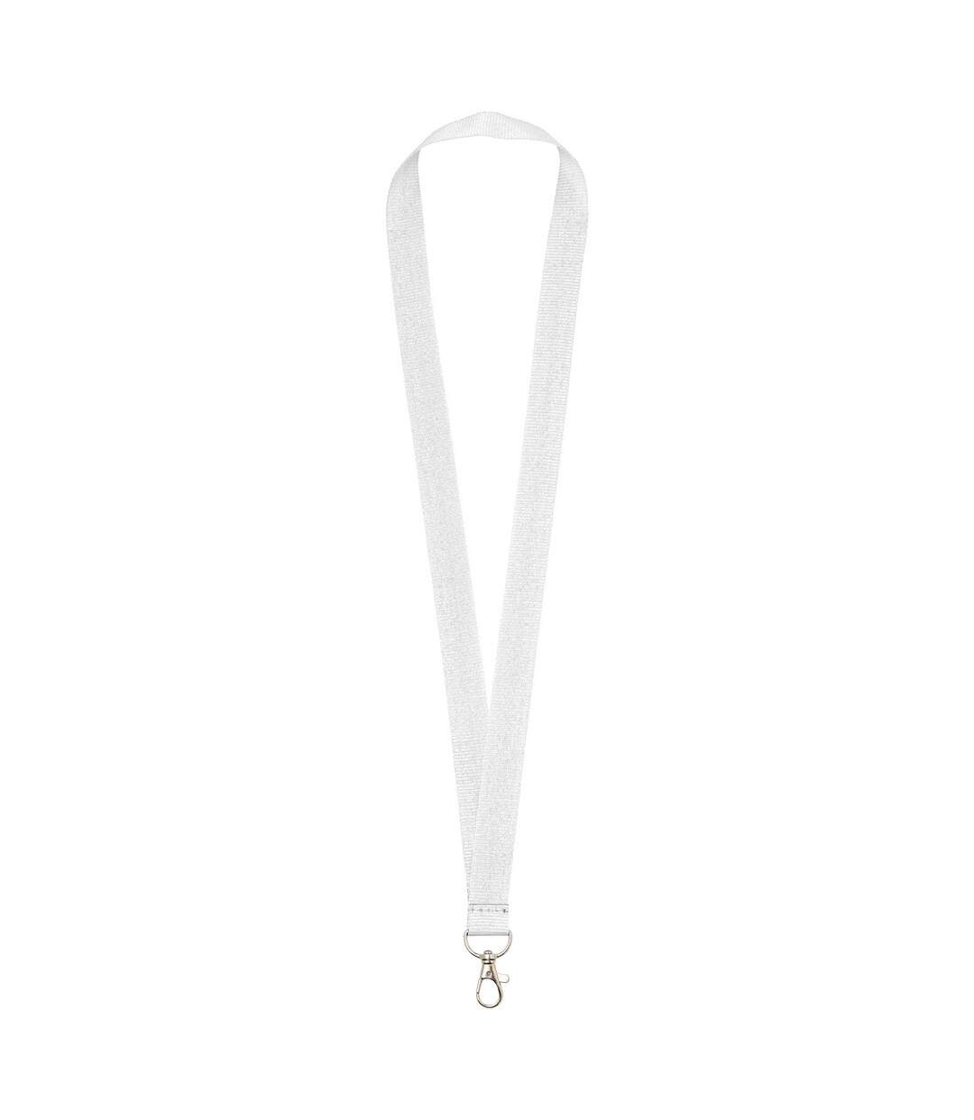 Impey Lanyard With Convenient Hook White Bullet-1