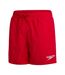 Mens Essential Swim Shorts Red Speedo-1