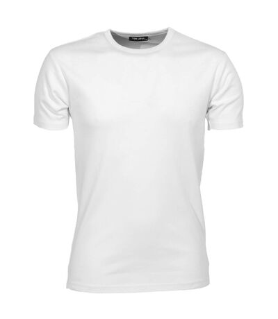 T-shirt À Manches Courtes Homme Blanc Tee Jays